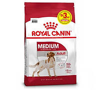 Сухой корм Royal Canin Medium Adult для взрослых собак средних пород старше 12 месяцев, 15 кг