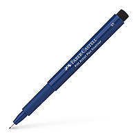 Капілярна ручка Faber-Castell Pitt artist pen fineliner S (0,3 мм) колір темно-синій № 247