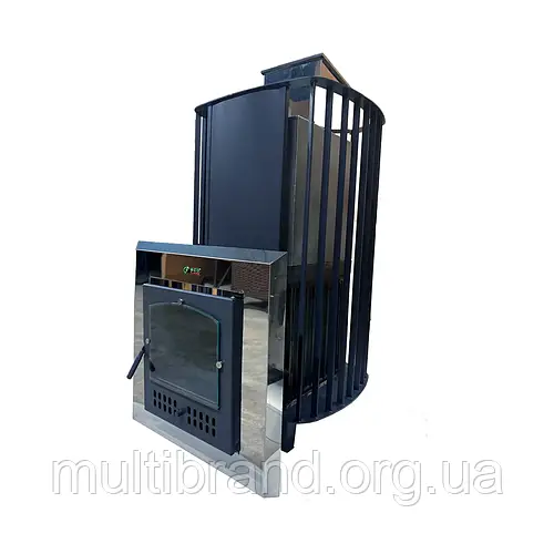 Дровяная печь для бани и сауны Ecoflame Карпаты 20 (10-20м.куб) (ID ...