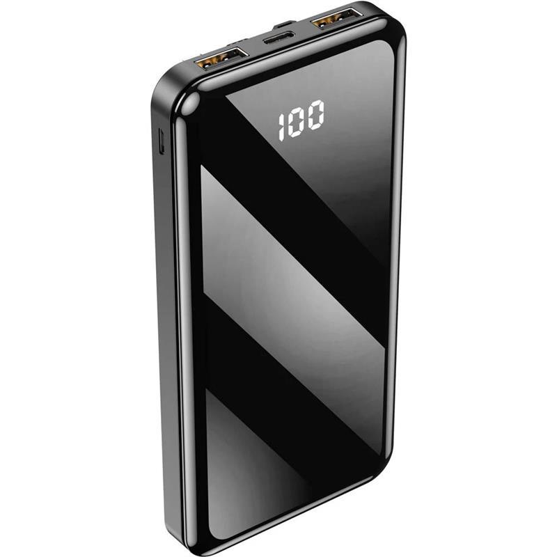 Універсальна мобільна батарея Forever TB-411 ALLin1 USB-C + Lightning + microUSB 10000mAh Black