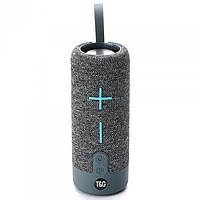 Новинка! Портативная Bluetooth-колонка TG619C USB/TF с ремешком Серая