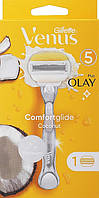 Станок для бритья с 1 сменной кассетой Gillette Venus Comfortglide Coconut & Olay