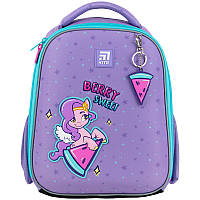 Рюкзак шкільний каркасний Kite My Little Pony 35x26x13.5 см 12 л, 115-130 см, фіолетовий (LP24-555S)