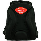 Рюкзак шкільний каркасний Kite Education Hot Wheels 35x26x13.5 см 12 л, 115-130 см, чорний (HW24-555S), фото 9