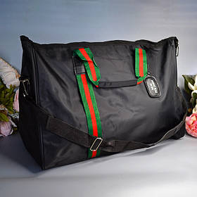 Дорожня сумка Чорного кольору Розмір: 49х35х23 см