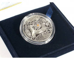 Подарункова колекційна срібна монета 925 проби "Рік Дракона", 16 грам, Національний банк України