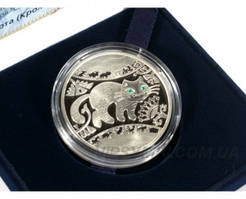 Подарункова срібна монета 925 проби "Рік Кота (Кролика, Зайця)", 16 грам, Національний банк