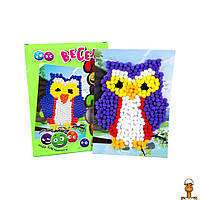 Набор для творчества "сова", веселые помпоны, детская игрушка, от 3 лет, Strateg 30996