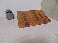 Торцевая разделочная доска из дуба + ясеня PAV-Wood 25х35х3,5 см