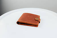 Новинка! Класичний гаманець із натуральної шкіри Crazy Horse SH017 (світло-коричневий)