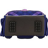 Рюкзак шкільний каркасний Kite Education Check and Hearts 35x26x13.5 см 12 л, фіолетовий (K24-555S-3), фото 10