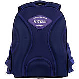 Рюкзак шкільний каркасний Kite Education Check and Hearts 35x26x13.5 см 12 л, фіолетовий (K24-555S-3), фото 6