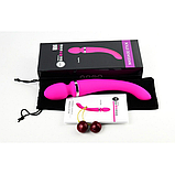 Вібратор у формі мікрофона, Двосторонній вібратор від USB, жіночий вібратор двосторонній, Інтимні іграшки, фото 8