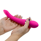 Вібратор у формі мікрофона, Двосторонній вібратор від USB, жіночий вібратор двосторонній, Інтимні іграшки, фото 9