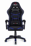 Новинка! Компьютерное кресло Hell's Chair HC-1008 Blue (тканина)
