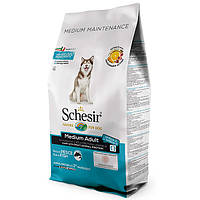 Сухий корм для собак монопротеїновий для собак середніх порід Schesir Dog Medium Adult Fish