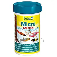 Tetra Micro Granules 100 мл - корм для мелких аквариумных рыб в гранулах