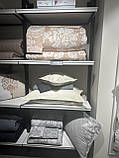 Комплект постільної білизни ранфорс бавовна, бязь, двоспальне євро 200*220 см Clasy Туреччина, фото 4