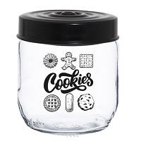 Банка Herevin Jar-Black Cookies 0.425 л (171341-001) arena