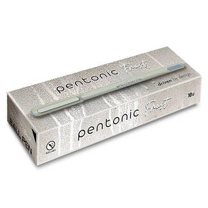 Ручка кульк/масл Pentonic Frost чорна 0,7 мм LINC