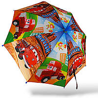 Зонт детский тросточка тачки Fiaba 0103_5