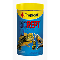 Сухой корм Tropical Biorept W для водоплавающих черепах, 30 г (гранулы)