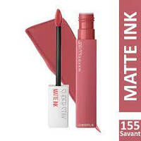 Матова рідка помада для губ Maybelline New York Super Stay Matte Ink 155 Savant 5 мл