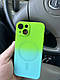 Чохол для IPhone 13 силіконовий із магнітним кільцем MagSafe, green, фото 3