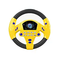 Руль детский игрушечный 20 cm Yellow