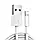 Кабель для заряджання iPhone USB — Lightning 2.4 A 1метр. Зарядний заряджання дріт шнур на Apple айфон лайтінг HY4, фото 3