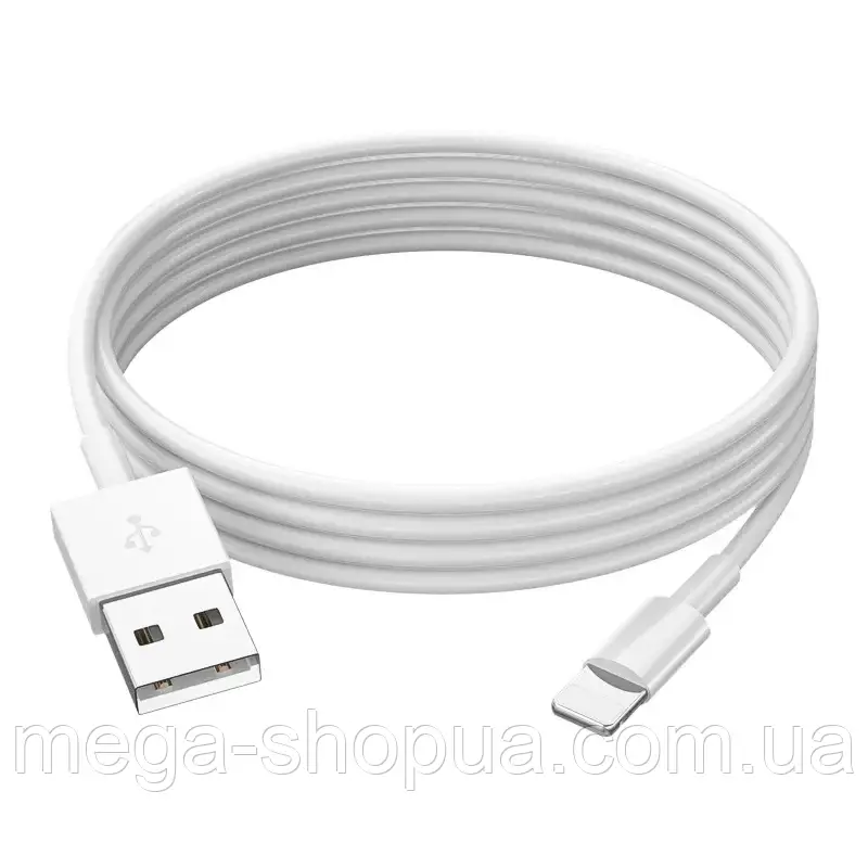 Кабель для заряджання iPhone USB — Lightning 1A 1метр. Зарядний заряджання дріт шнур на Apple айфон лайтінг VRT90