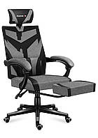 Новинка! Компьютерное кресло HUZARO Combat 5.0 Grey ткань