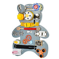 Toys Дерев'яна іграшка Бізіборд "Мишка" MD 1751
