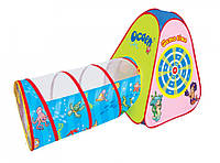 Toys Детская палатка с тоннелем 889-176B в сумке