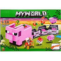Toys Конструктор детский "Minecraft" LB1135A 210 деталей