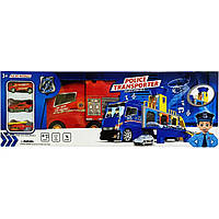 Toys Детский Автовоз с паркингом "Firefighters" ZH613