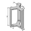 Підстілля каркас для столу з металу Ø=500mm, H=730mm, фото 5