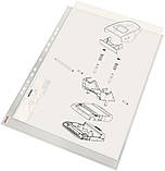 Файли ESSELTE  STANDART А3, PP 85мкм, в упаковці 10шт (47181), фото 2