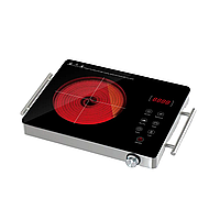 Электрическая одноконфорочная плита Aiman AM-C03 настольная кухонная плита на сенсорном управлении и таймером