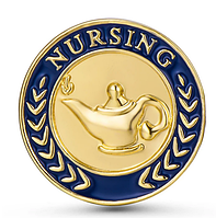 Медицинская брошь брошка значок пин металл медицина nursing медсестра