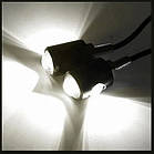 Білі  врізні світлодіоди (Орлине око 16мм), корпус чорний - LED DRL ДХО підсвічування салону