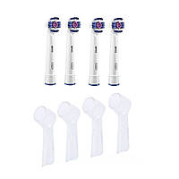 4 насадки для зубной щетки ORAL-B 3D White+ колпачки