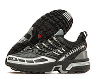 Кроссовки мужские Salomon ACS PRO Advanced черные, кожа текстиль. код KD-14588