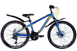 Велосипед 24" Discovery FLINT AM DD 2024 (синий)