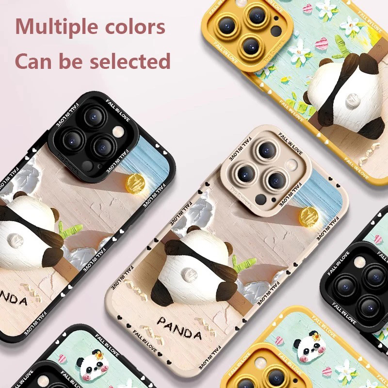 Чохол для IPhone 15 Pro силіконовий Panda, фото 1