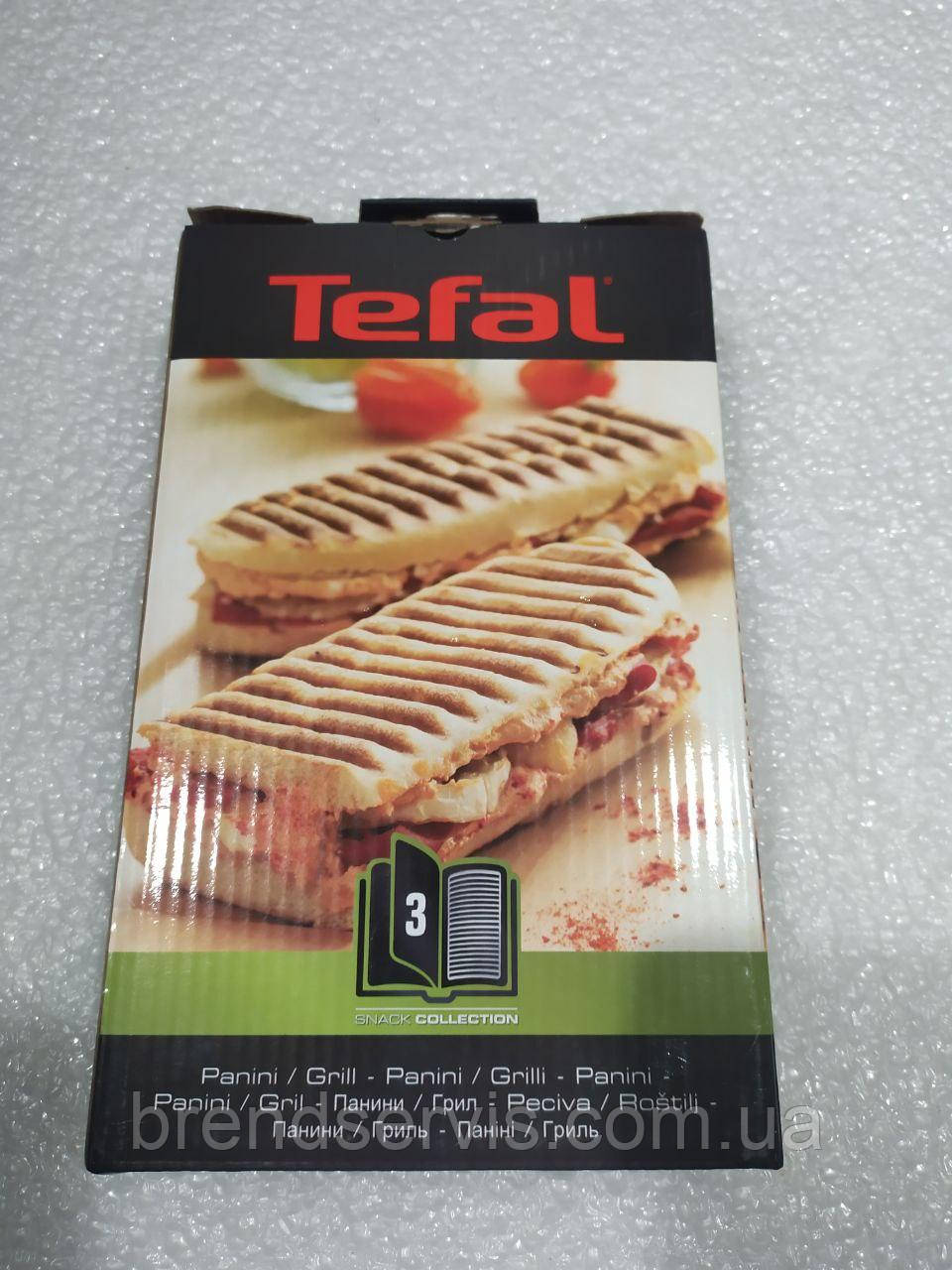Пластини для готування паніні для бутербродці Tefal, фото 1
