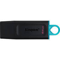 USB-флеш-накопичувач Kingston 64GB DataTraveler Exodia Black/Teal USB 3.2 (DTX/64GB)