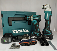 Набір 2в1 АКБ Makita 36V (Шуруповерт Makita DTW485 + Болгарка Makita DGA 504 )