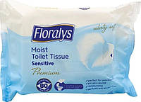 Влажная туалетная бумага Floralys Sensitive Premium 80 шт (82660)