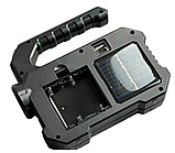 Універсальний ручний світлодіодний акумуляторний ліхтар Kejia KJ-208T із сонячною панеллю та повір банком, фото 10